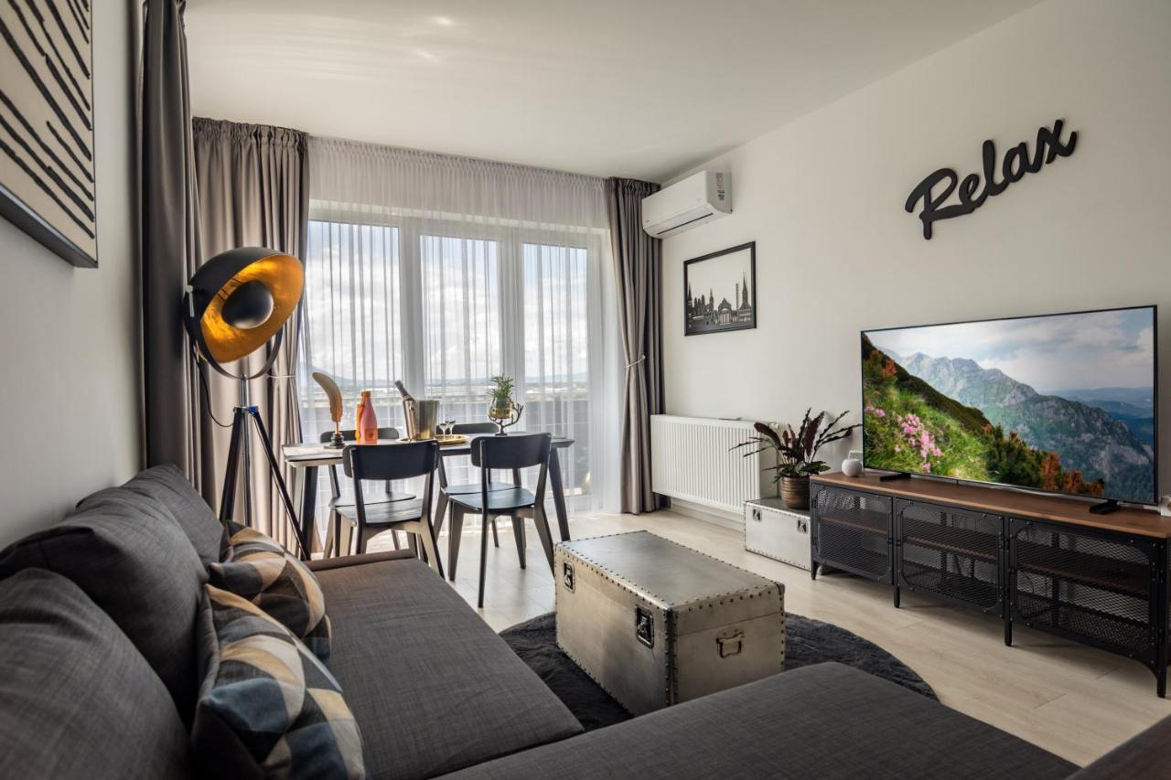Amazing Condo In Brasov By Valentino - Free Garage Parking Eksteriør bilde