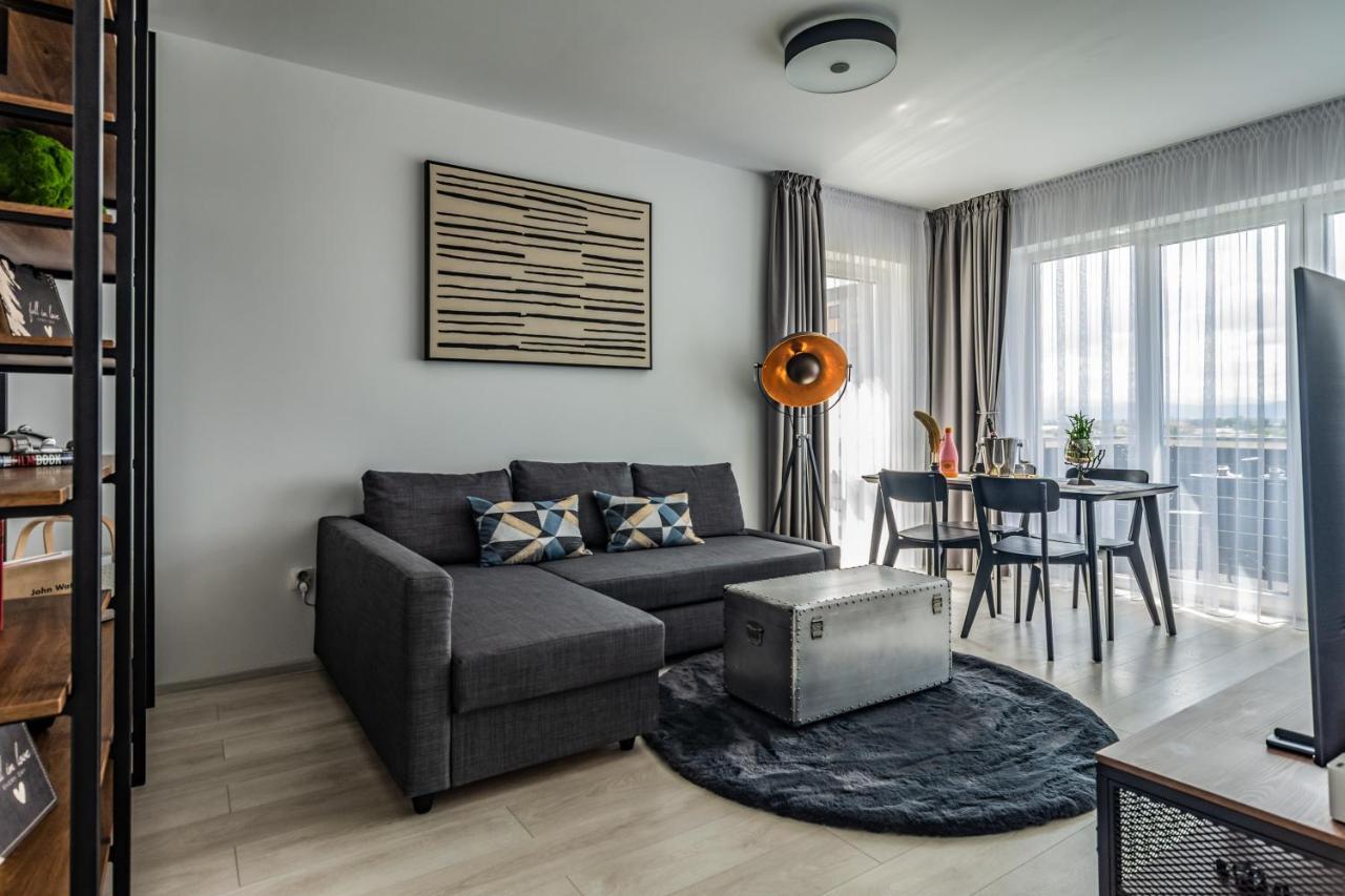 Amazing Condo In Brasov By Valentino - Free Garage Parking Eksteriør bilde